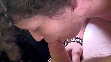 Streetwalker Rides Dick Reverse Cowgirl in Truck, Gets Fucked Standing, Takes Huge Load on Ass