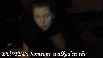 busted public fucking in hotel cafeteria