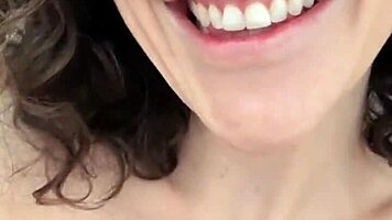 Teacher bangs skinny student with shaved pussy in POV fantasy