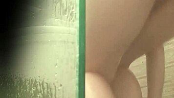 argentina shaves tight pussy in sensual bathroom solo