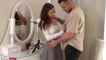 Baby Doll - Slim4K - Skinny Teen Gets Anal from Boyfriend