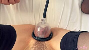 First Time Using Pump On Pussy And Cumming Hard
