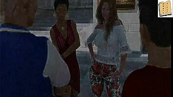 A Wife Feels Intense Emotions As She Shares Her Husband With Her Stepmother In This Erotic Homemade Scene.