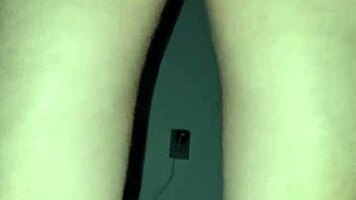 Skinny Novinha Rides Big Cock While Cuckold Watches