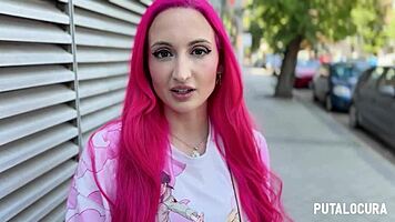 Busty nerd Victoria Arias in hot sex contest.