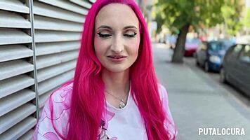 Busty nerd Victoria Arias in hot sex contest.