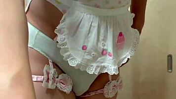 wearin embarrassin erotic underwear for anal trainin