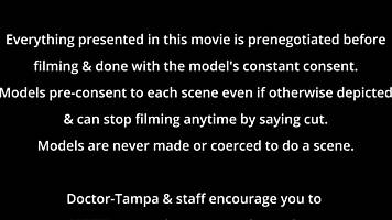 In the Hospital, Petite Nurse Rina Arems SPREADS Her Shaved Pussy During Yearly CHECKUP