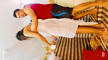 Husband Pounds Wife Hard in Bedroom