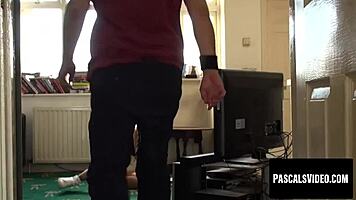 Teen subslut Rina Ellis spanked and fucked hard by Pascal White. She was a naughty bitch deserving punishment.