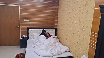 desi hot brunette's tight pussy gets creampied by maruf and shomana