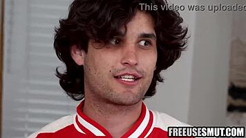 Boyfriend Freely Uses Girlfriend on Birthday. Hardcore Action in Front of Friends.