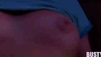 Hot Teen Filming Herself Alone At Night