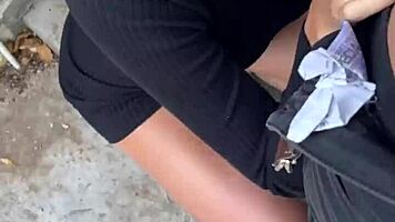 Risky Public Flashing And Sex With 18yo Teen 18+ Model - Pov Sex!