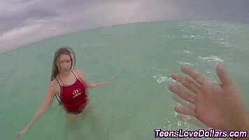 Teen Tits Jizzed Over In Public Bathroom