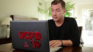 I caught my bf cheating on webcam with Ashley Adams sucking Jessy Jones