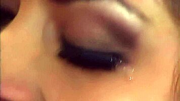 Latina Woman Finds Intimate Relaxation After a Long Hard Day