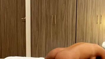 Cute Latina rides BBC and swallows cum