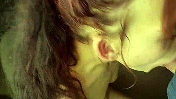 18 year old stepsis milks my cock while i finger fuck her pussy