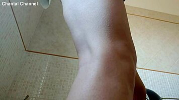 Chantal And Her Transparent Stockings Will Surprise You 😲