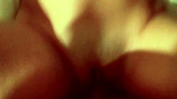 homemade video of teen with big tits getting creampie from friend