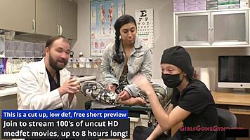 Jasmine Rose Undergoes a Thorough Pre-Employment Physical Examination