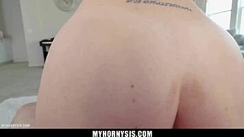 stepbrother catches kourtney rae fuckin a dildo in the shower