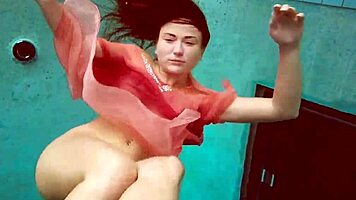 Hot Deniska Underwater Naked Teen 18+