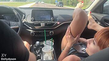 dolly's vacation with licking and squirting?