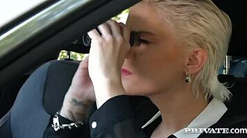 Hot Brunette Rides Cock Hard!