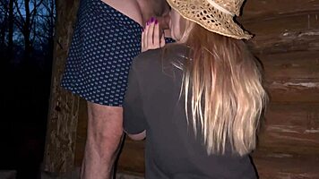 First Time Blowbang With Pregnant Stranger At Barn