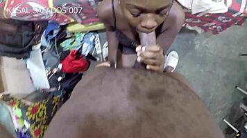 Teen shares love for sucking cock before penetration in homemade video