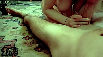 Yo, this teen with pigtails craves cum and sucks cock on her knees! 😜