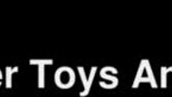 Rousse Black Tests Huge Dildo with Anal Fisting