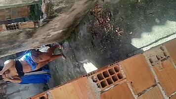 I enjoyed a delightful encounter with a BBW at the construction site