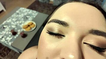 neighbor girl loves sucking balls and cock so wet and juicy 😋