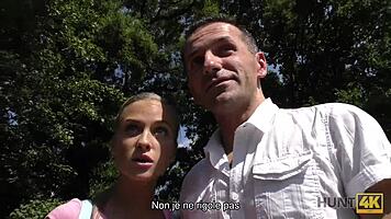 In a wild twist, a Czech girl nearly loses her wallet but ends up in crazy paid sex with a stranger.