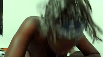 Watch this bad girl flick her weave while sucking every drop from your big cock, Mastermeat1