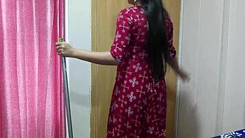 indian desi sali seduces jija with dirty hindi talk for hardcore sex. her beautiful body craves wild action