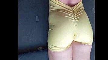 Nicole medallo sweats in the gym to get a hot body and please guys with anal and cum.