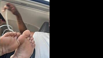 Hood White Chick Feet Worship