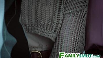 Step Mom Steps In And Takes Us For Sinful Spin