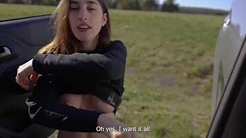 Cherry Cheech begs step bro to stretch her out