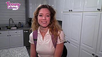 River Lynn Discovers Intense Pleasure From Stepdad's Doggy Style.