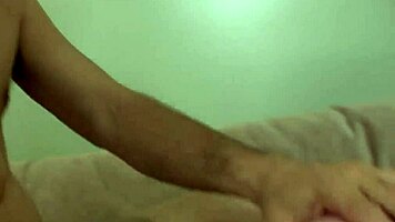 Slutty Brunette Seduces Older Man