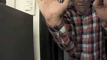 Crazy rimming session with anal fingering and ass licking ends unexpectedly