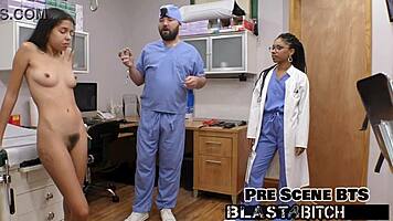 Aria Nicole's intense POV blast of jizz in latex domination