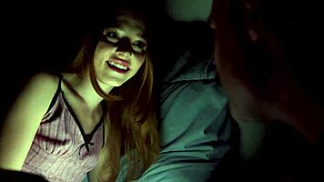 Redhead Teen 18+ Stepdaughter Blows And Doggy Fucks Big Dick Stepdad On Tape