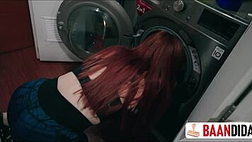 Mexican Young 18+ Fucked For Breaking Washing Machine