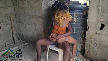 ghetto barbie caught in a steamy public situation craving black dick action